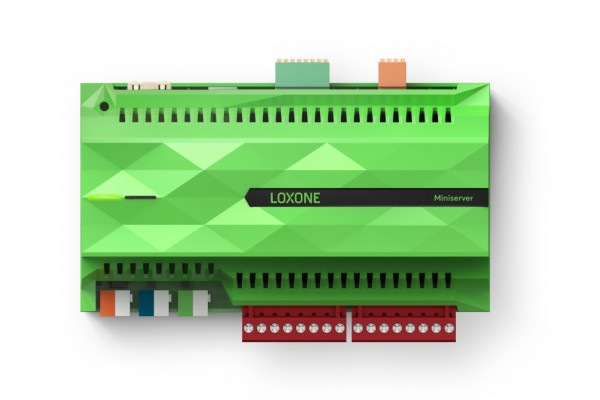 Loxone Miniserver  A rendszer központja: futtatja a programot, ide fut be minden eszköz. 8 DI,